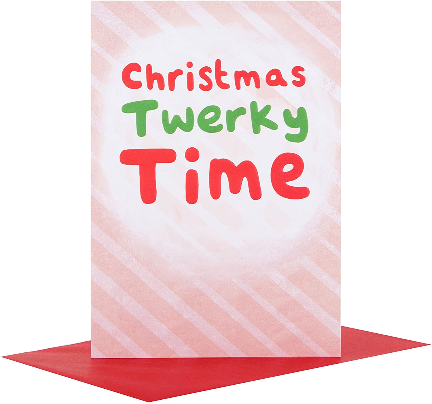 Hallmark Funny Christmas Card 'Twerky Time' - Medium - Image 3