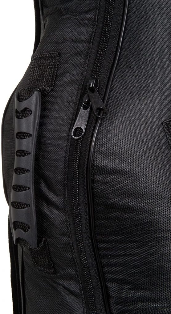 Fineway Durable High Quality Black Padded Full Size 42 Inch Guitar Bag Carry Case - Protective Waterproof Cover for Acoustic Classical and Electric Guitars - Image 4