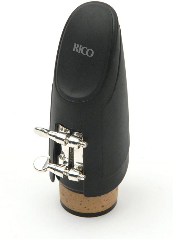 Rico Silver Plated H-Ligature and Cap for Bass Clarinets with Selmer Style Mouthpiece - Image 3