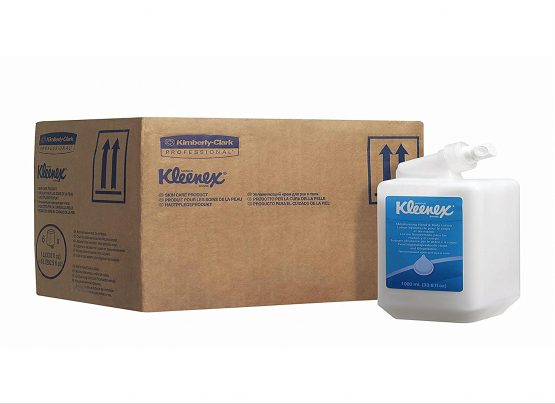 Kleenex, 6373, Moisturising Hand and Body Lotion, 1 Ltr, white, 6 x 1 Ltr Refill Cassettes