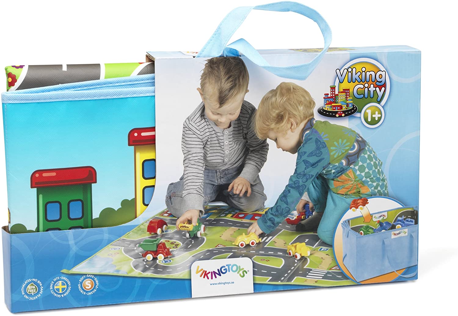 Viking Storage Playmat With 2 Cars - Image 3