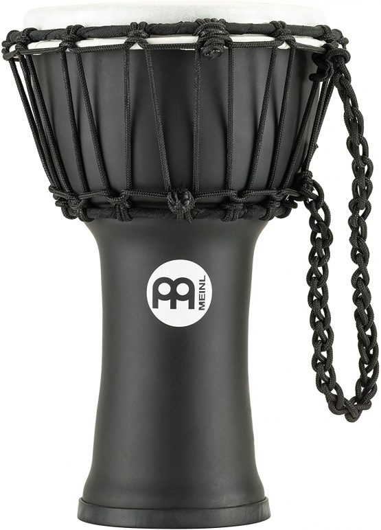 MEINL Percussion JRD Djembe - Black (JRD-BK) - Image 2