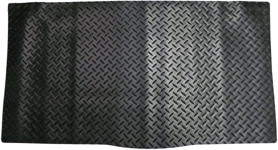 Sakura WW1299 Rubber Boot Mat, Black Trim