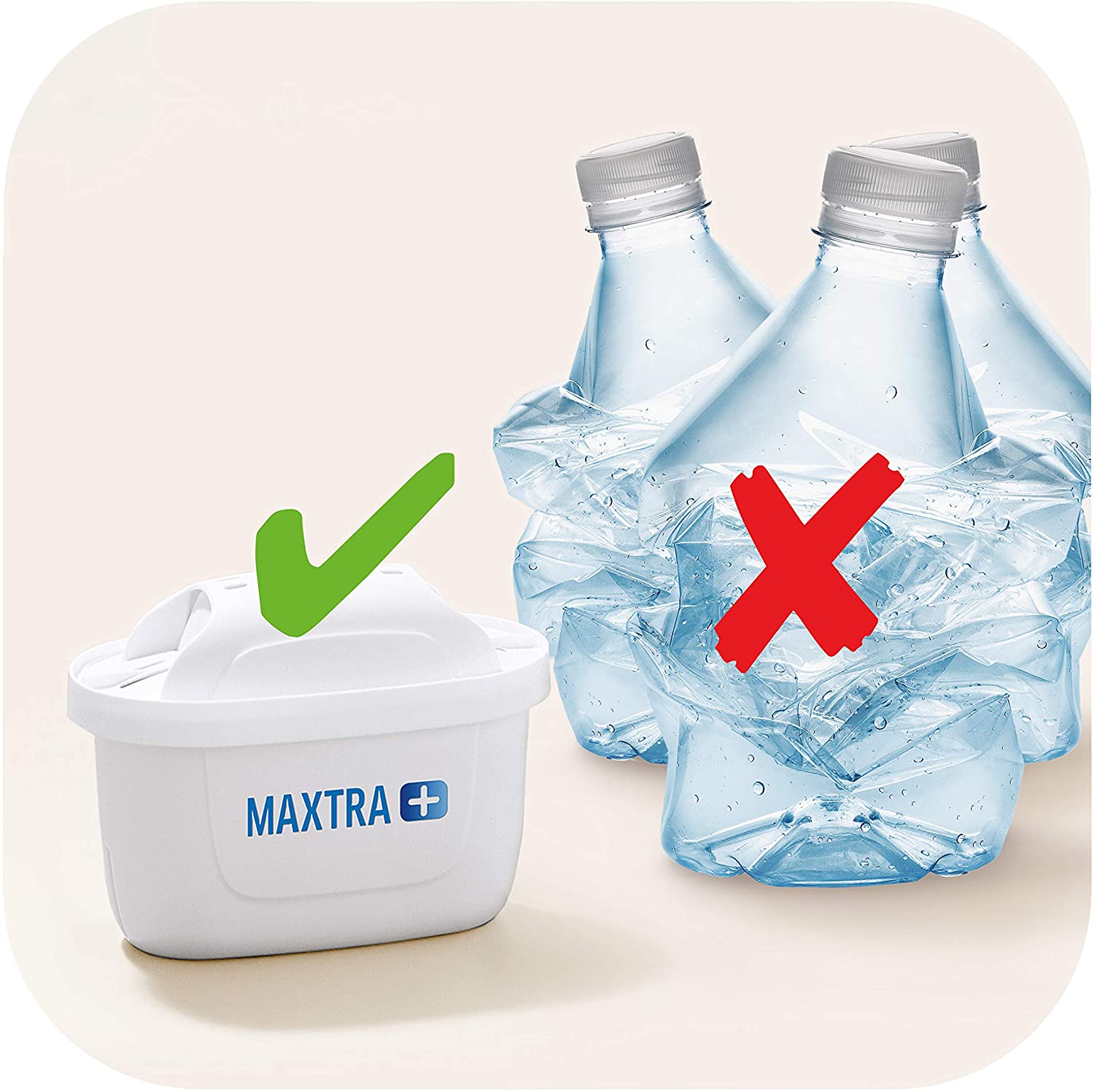 BRITA S0591 Marella Fridge water filter jug for reduction of chlorine limescale and impuities, Blue, 2.4L - Image 4