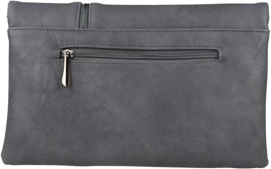 Girly HandBags Zipper Flap Clutch Bag - Image 3