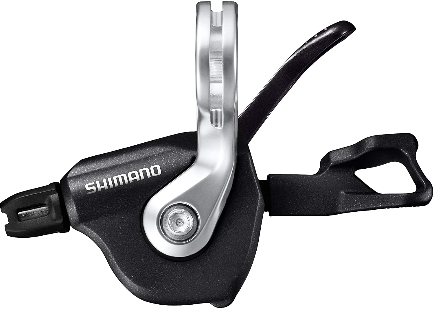 Shimano SL-RS700 I-Spec-II Flat Bar Shift Lever, 2-Speed Left Hand, Black, Standard