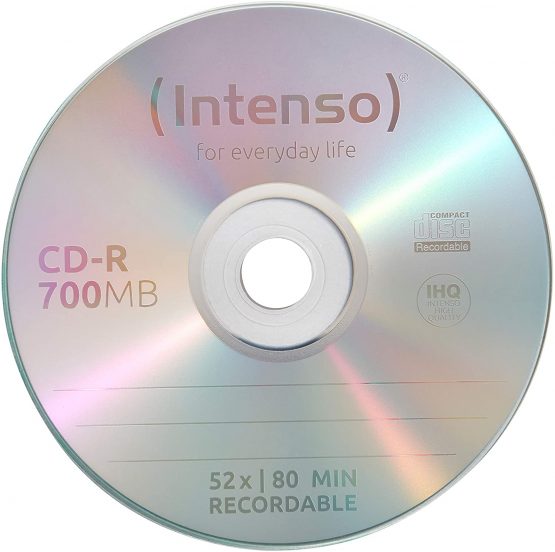 Intenso 1001125 CD-R 52x 50 Pack Cakebox - Image 2