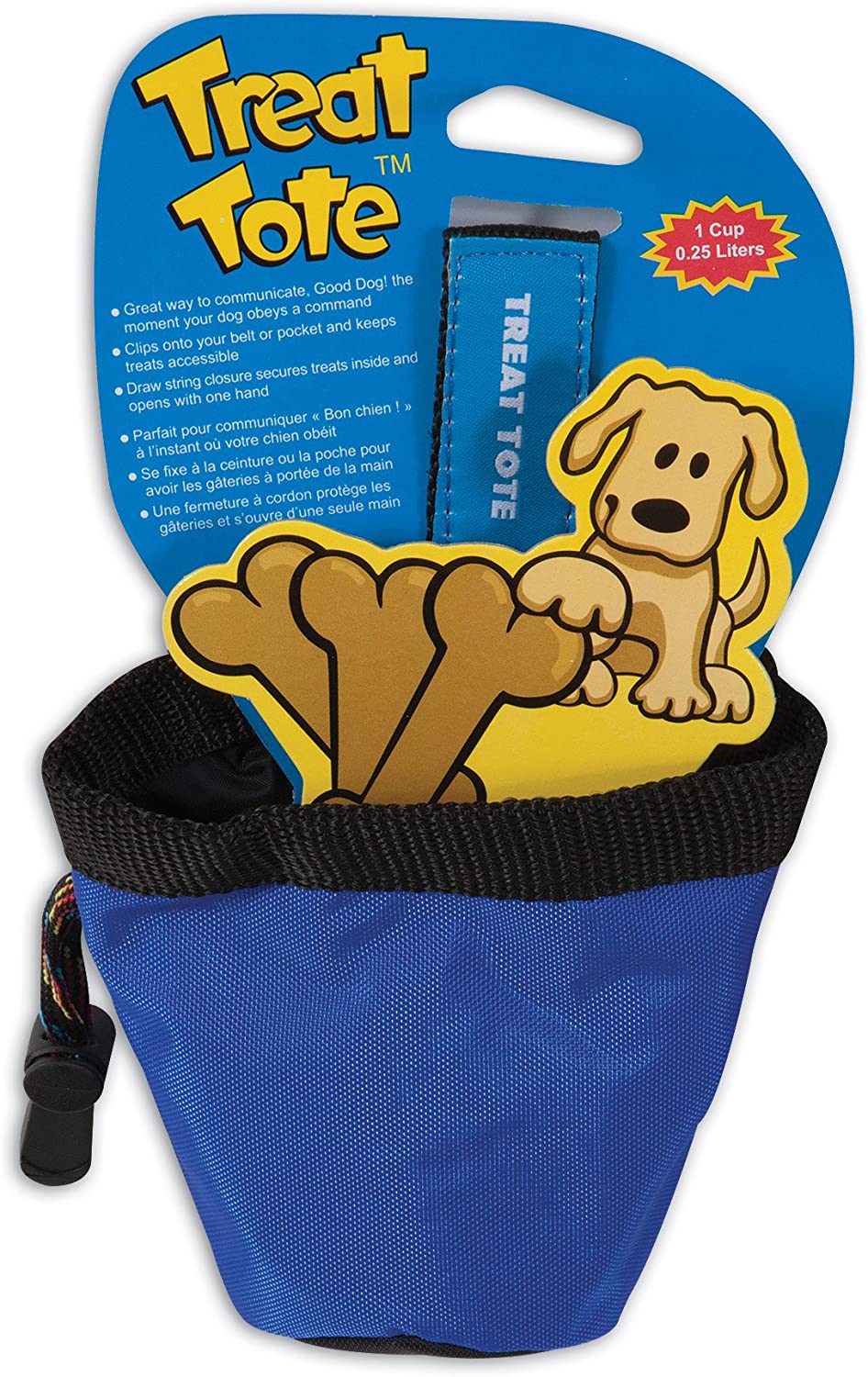 Chuckit Treat Tote By Treat Tote For Dog, Assorted, 1 Cup
