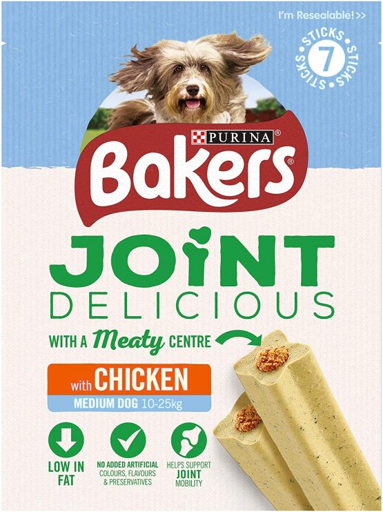 Bakers Joint Delicious Medium Dog Treats Chicken 180g - Case of 6 (1.08kg) - Image 2