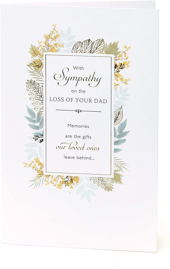 Dad Sympathy Card - Sorry for Your Loss Card - Condolence Card - Bereavement Card - Image 3