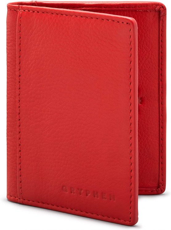 Hoxton Two Fold Leather Credit Card Holder by Gryphen - Image 2