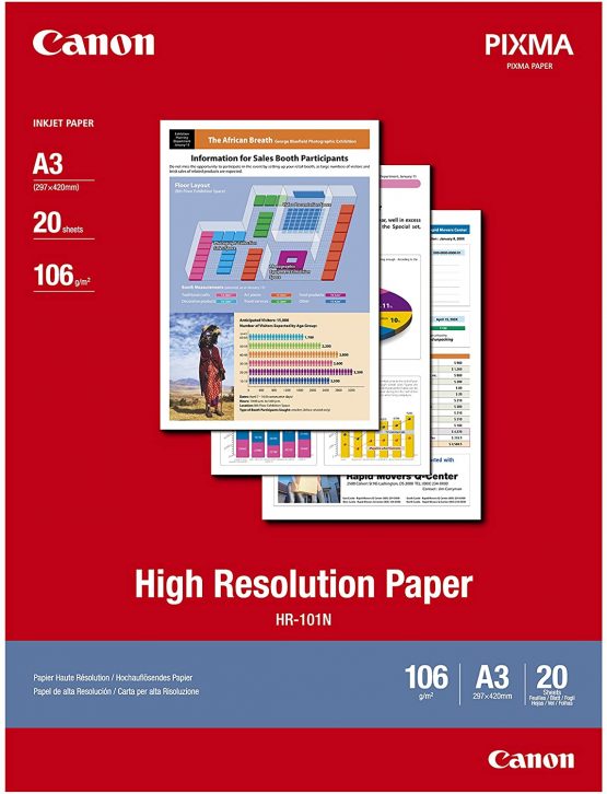Canon 1105459 High resolution paper A3 (20 sheets) HR101A320