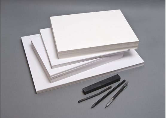 Clairefontaine 1685C White Drawing Sketch Paper, 160 g, A4 - Pack 250 Sheets - Image 3