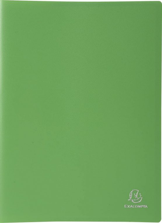 Exacompta Soft PP Welded Display Book, A4, 80 Pockets - Assorted Colours, Pack of 8 - Image 2