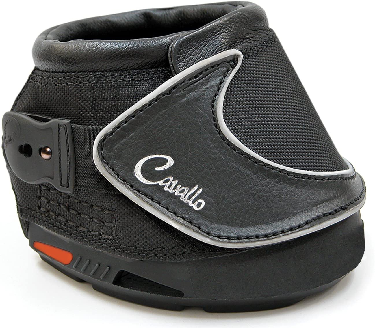 Cavallo Sport Boot Regular (free Hoof Pick and Brush) - Black, 5, Size 5