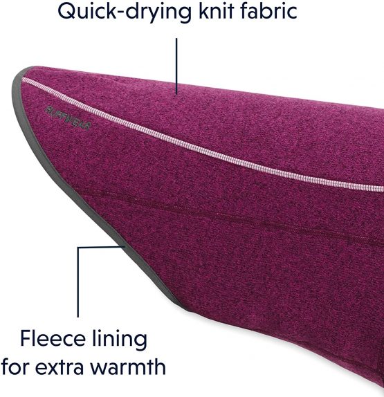 Ruffwear Knit Fleece Dog Jacket, Windproof, Very Large Breeds, Size: X-Large, Larkspur Purple, Fernie, 0590-580L1 - Image 3