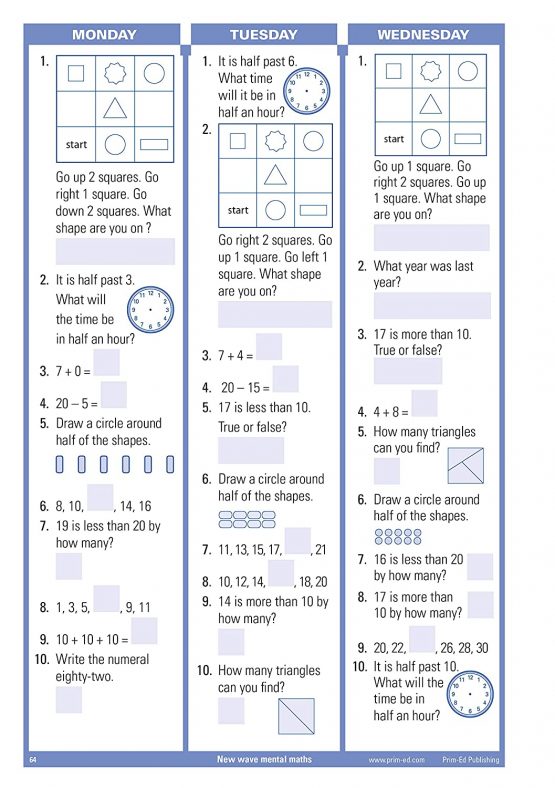 New Wave Mental Maths: Year 2 - Image 3