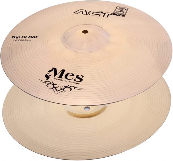 Mes DRUMS Act Series 14 Inch Hi Hat Cymbals Set