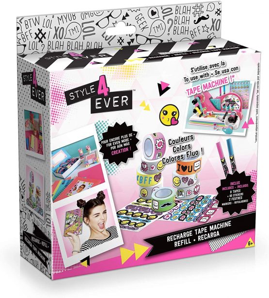 Style 4 Ever OFG 017R Tape Machine Refill, Assorted