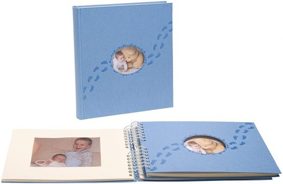 Exacompta 'Piloo' Baby Photo Album - Blue - Image 3