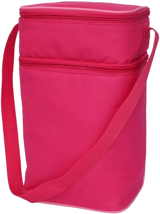 JL Childress Cooler with 6-Bottle Capacity for Newborn (Pink)
