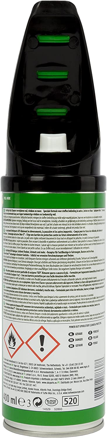 Turtle Wax Power Out Car Interior Cleaner & Protector 400ml 52736 - Image 4