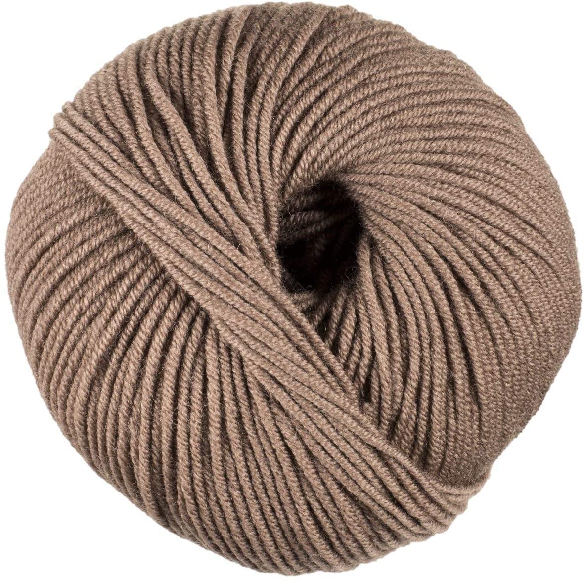 DMC Woolly Yarn, Colour (113), Light Brown, 50g, 12 x 12 x 7 cm