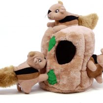 Outward Hound Hide A Squirrel Plush Dog Toy Puzzle, Large