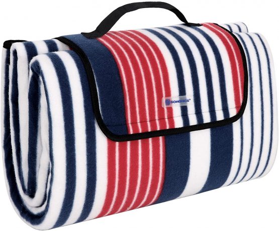 Songmics Insulated Waterproof Picnic Blanket, Beach Blanket with Carry Handle