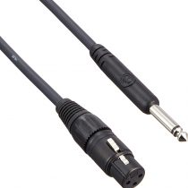 D'Addario Microphone Cable - XLR Cable - Shielded for Noise Reduction - XLR Female to 1/4-inch Ends - Classic Series - 25 Feet/7.62 Meters - 1 Pack
