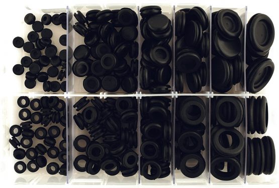 Connect 31883 Assorted Wiring & Blanking Grommets Box 240pc