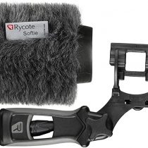 Rycote 033342 Classic Softie Microphone Windshield Kit for Rode NTG1, NTG2, NTG4 And Sennheiser MKE600 Black