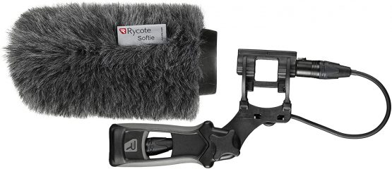 Rycote 033342 Classic Softie Microphone Windshield Kit for Rode NTG1, NTG2, NTG4 And Sennheiser MKE600 Black