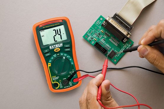 Extech EX330 12-Function Mini Multi-Meter Plus Non-Contact Voltage Detector - Image 4