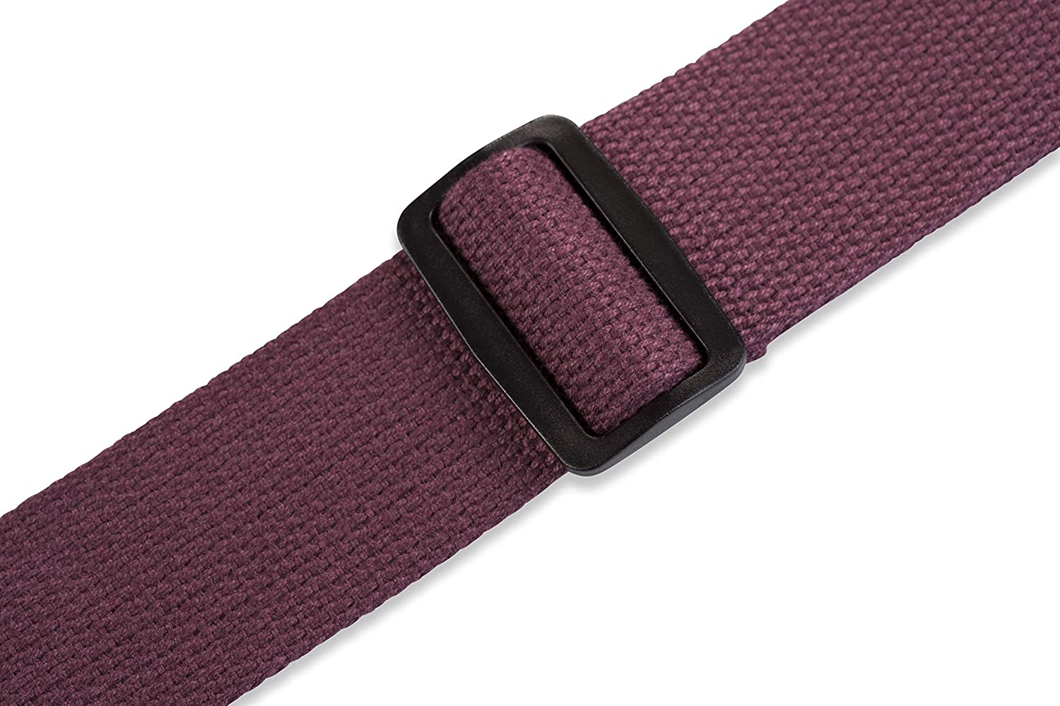 Levy's MSSC8-BRG 2-inch Cotton Guitar Strap - Burgundy, 0 - Image 3
