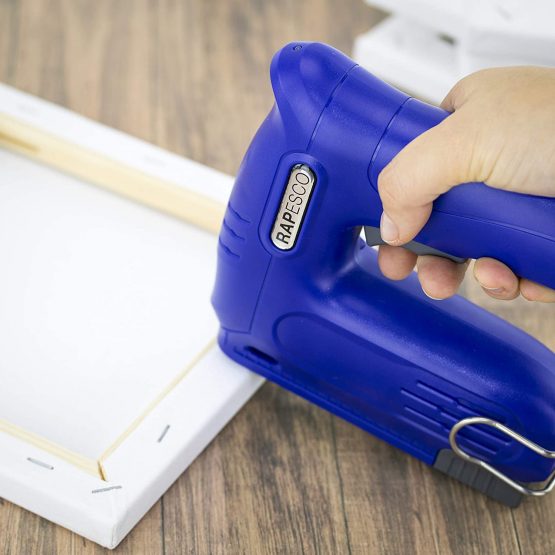 Rapesco 1570 T12-USB Cordless Staple/Nail Gun with 200 Staples (Blue) - Image 3