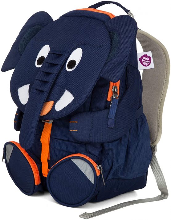 Affenzahn Elias Elephant Modern, 20 x 31 12 cm, Blue