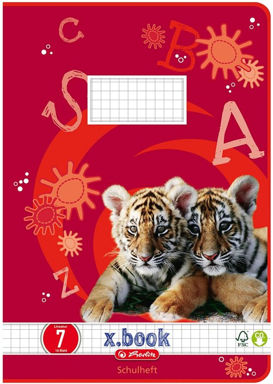 Herlitz 3321908 Exercise Book, DIN A4, ruling 37/Lined.