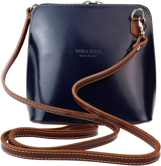 Girly Handbags Leather Snake Skin Rigid Cross Body Shoulder Bag