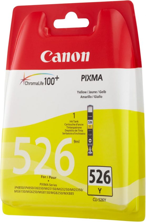 Canon CLI 526Y - Ink tank - 1 x yellow - blister - Image 2
