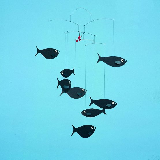 Flensted Mobiles, Shoal of Fish Hanging Mobile - Image 2