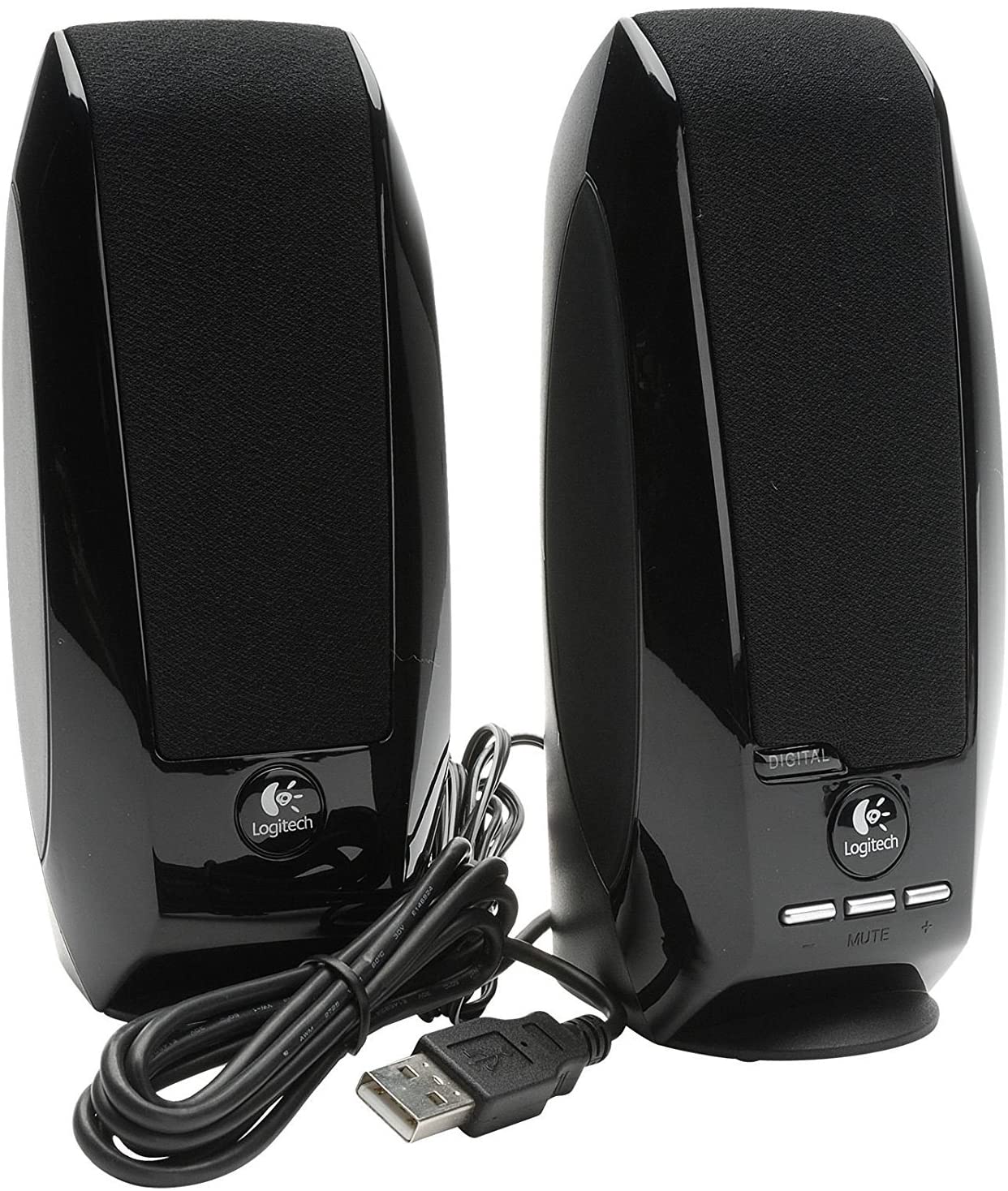 Logitech OEM S150 2.0 Speaker System - Black, 1.8 Meters