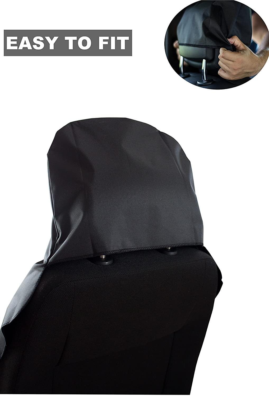 fixcape PRO, Robust, Universal Seat Protector, Waterproof & Oil Resistant Car Seat Cover, Front Seat Protection - Image 3
