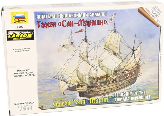 Zvezda 500786502-1:350 Spanish San Martin