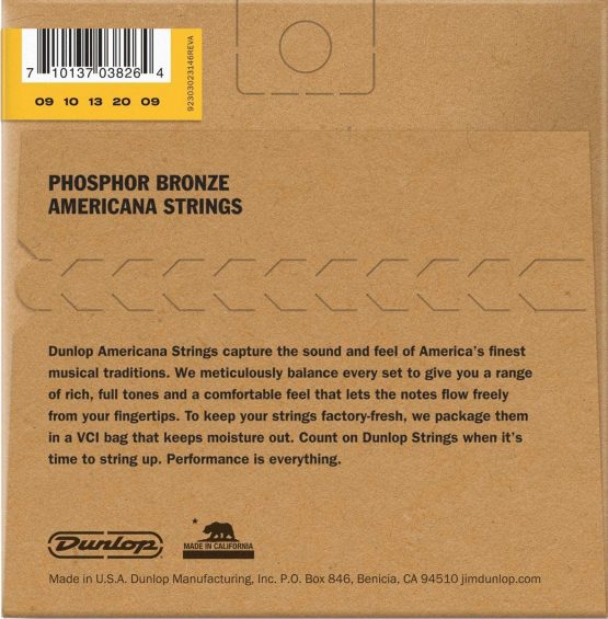 Jim Dunlop DJP0920 Phosphor Bronze 5 String Set Banjo Strings - Image 3