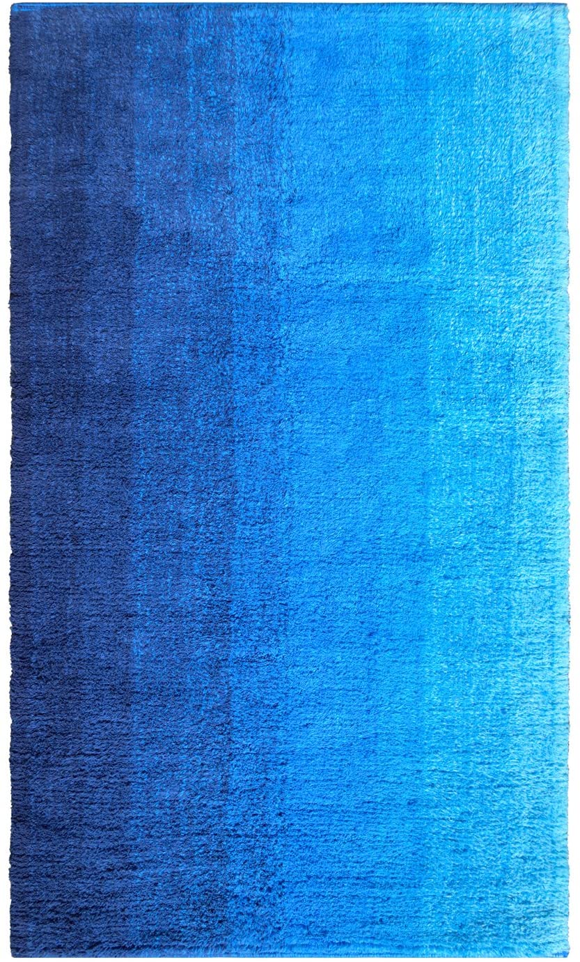 Dyckhoff 0928529400 Colori-Quality 1500 g/M², 1 Bath Mat 70 x 120 cm 100% Organic Cotton, Blue, 70 x 120 cm (Rectangular) - Image 3