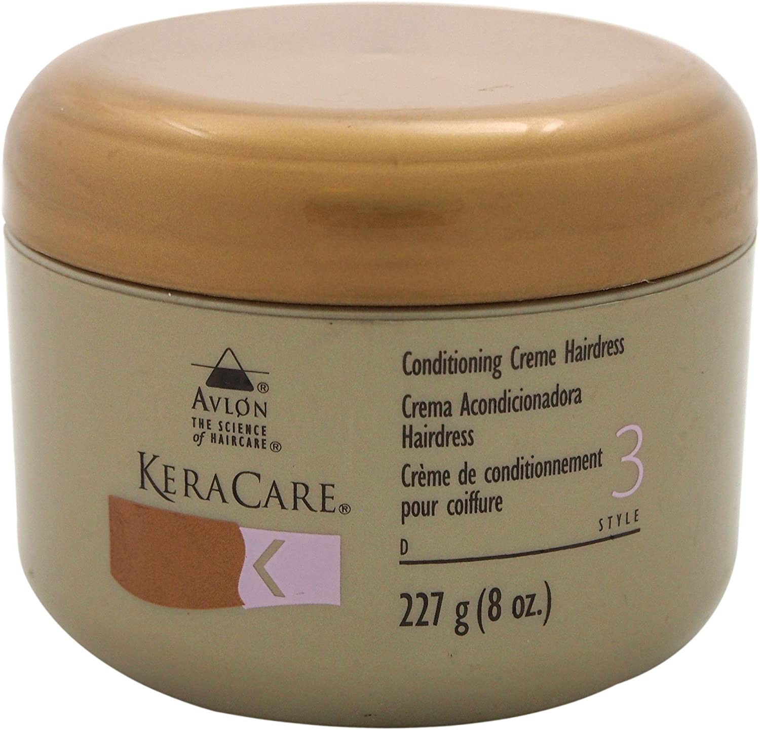 Avlon KeraCare Conditioning Creme Hairdress 115 ml or 4oz, Colour, 227 g (Pack of 1)