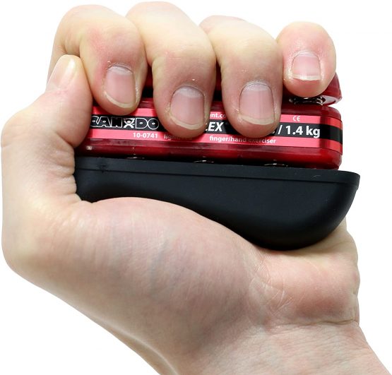 3B Scientific 10-0741 Hand exerciser - finger grip strengthener Cando Digi-Flex, red (light) - Image 3