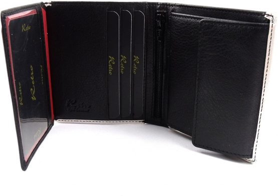 Designer Leather Wallet by Retro - Classic Harley Bike 7 543 - Image 4