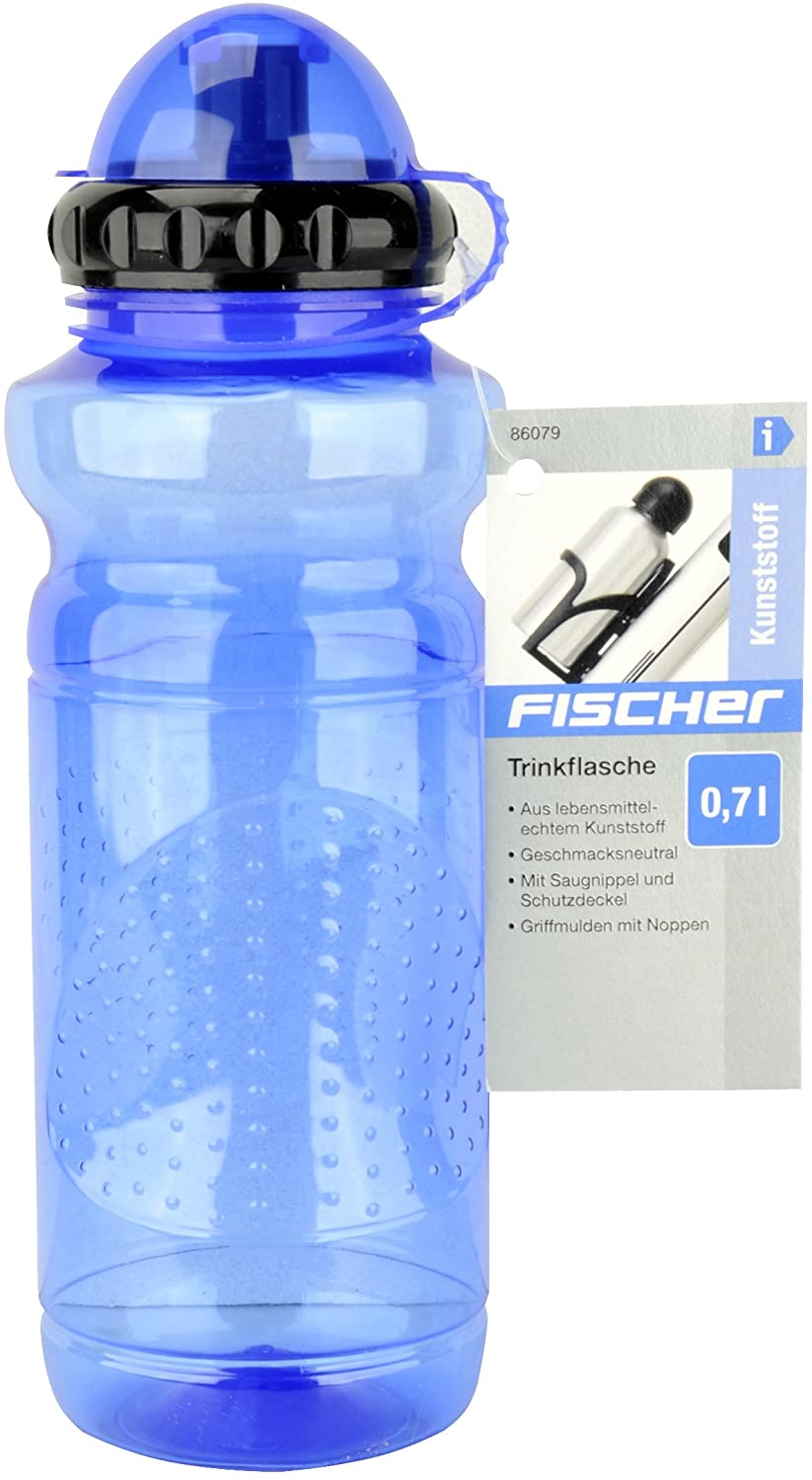 Unbekannt Fischer Adult Plastic Blue 700 ml Water Bottle, Blue, 700 ml - Image 2